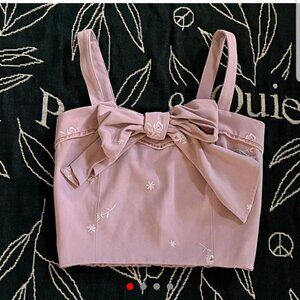 Liz Lisa bow tank top